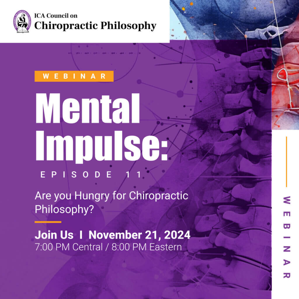 Mental Impulse: Are you Hungry for Chiropractic Philosophy?